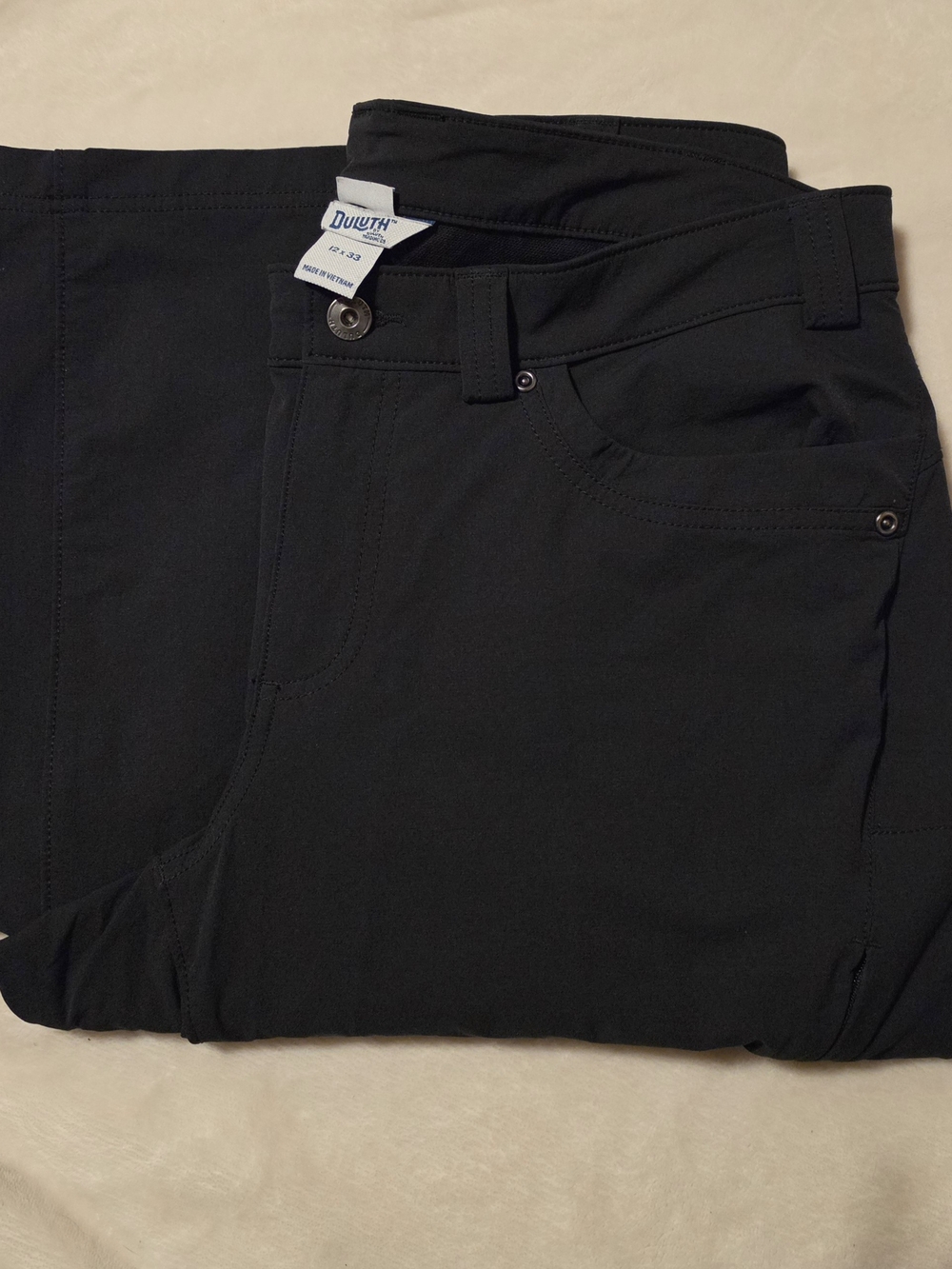 Duluth Trading Co Ladie's Black Work Pants
